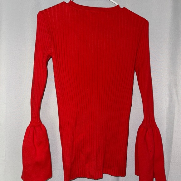 Slim-fit, Red Long-sleeve | size Small - Picture 2 of 3
